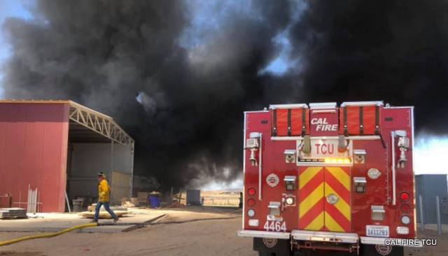 Busy Day in the TCU & Local Firefighters Help Extinguish Fire in 30,000 sq ft Poultry Barn