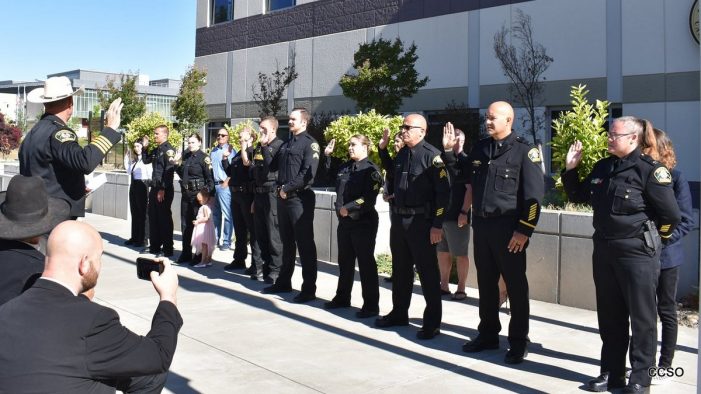 Calaveras Sheriff’s Office Held a Promotional, Hiring & Affirmation of Office Ceremony on May 19th