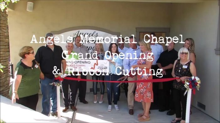 The Business Community Came Together for Grand Opening & Ribbon Cutting for Angels Memorial Chapel