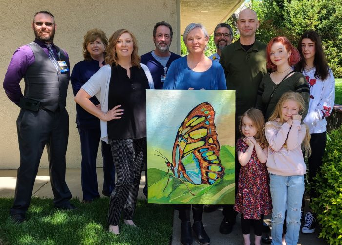 Art Quilt Donated to MTMC Cancer Center in Memory of Bill Mollon