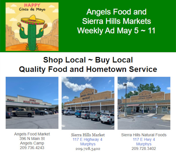 ﻿Angels Food and Sierra Hills Markets Weekly Ad May 5 ~ 11