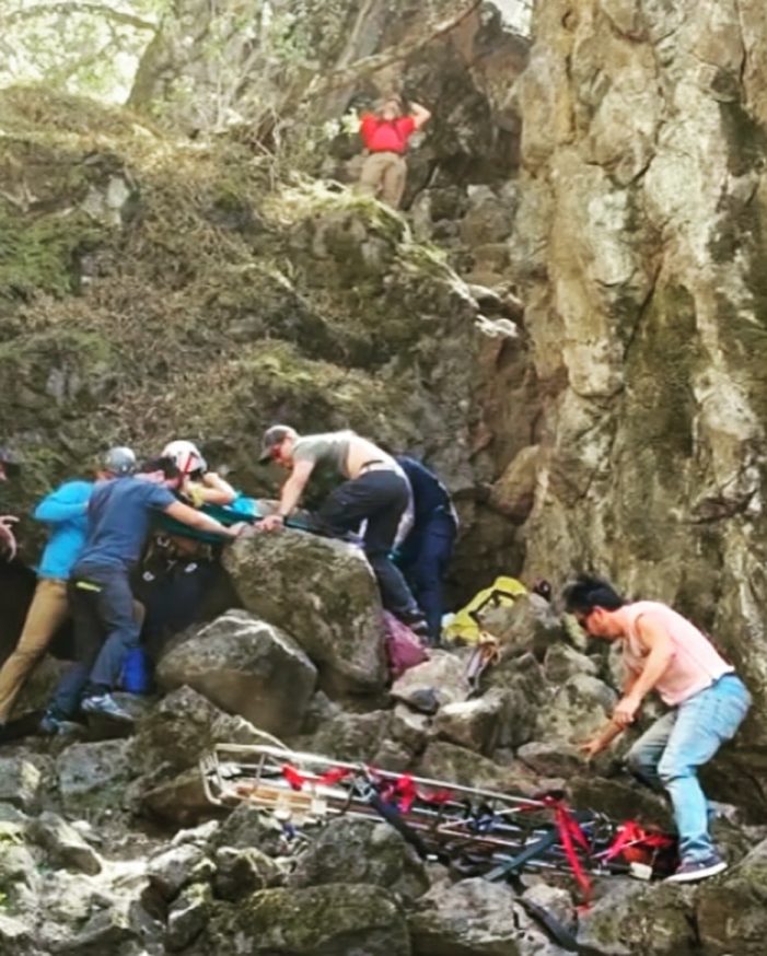 Difficult & Successful Rescue near Table Mountain