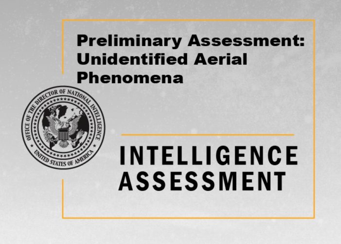 Preliminary Assessment: Unidentified Aerial Phenomena