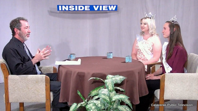 Inside View with Host Chris Stevenson, Guests Acadia Moes 2021 Miss Calaveras & Emma Darmstead First Princess