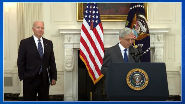 President Biden and Attorney General Garland on Gun Crime Prevention Strategy