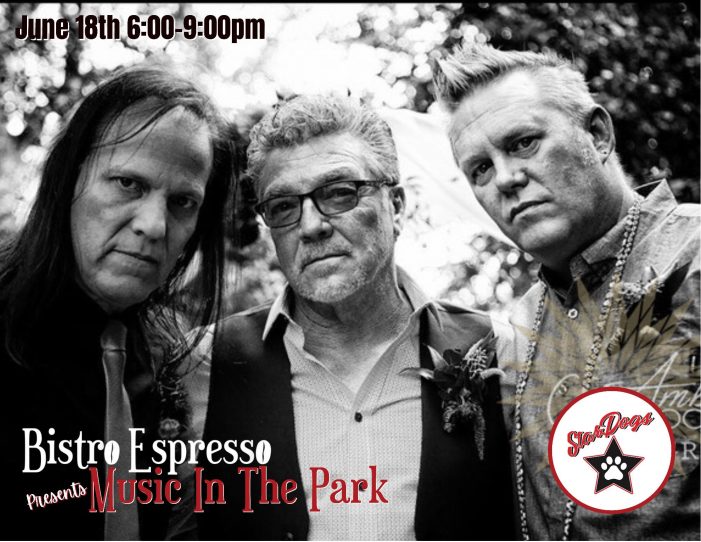 Come Check out Music in the Park Featuring the Stardogs!!