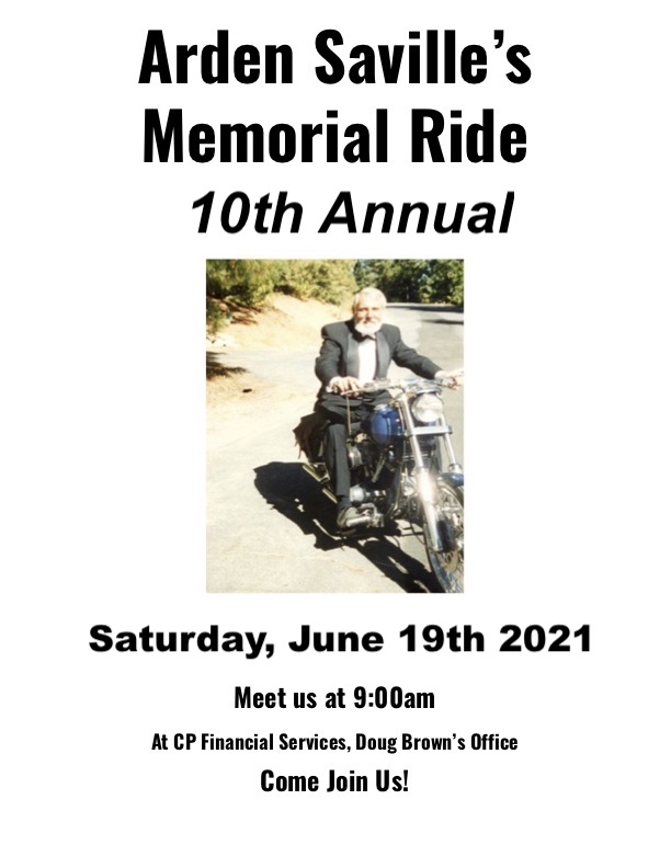 Arden Saville’s 10th Annual Memorial Ride
