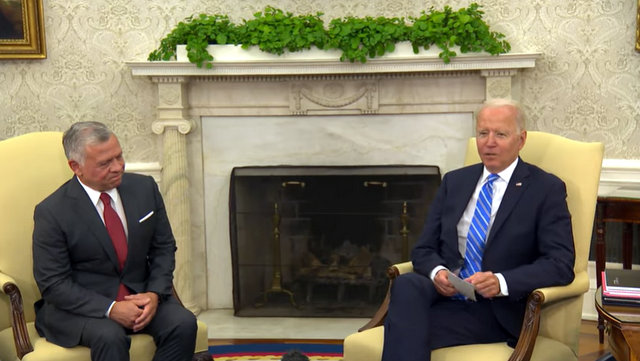 President Joseph R. Biden, Jr. Meeting with King Abdullah II of Jordan
