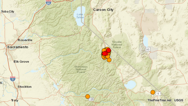 Initial Antelope Valley Earthquake Yesterday Raised to a 6.0!  Now Up to 182 Aftershocks!