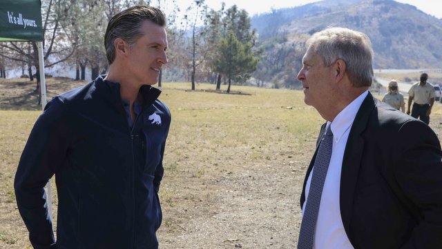 Governor Newsom, U.S. Agriculture Secretary Vilsack and Forest Service Chief Moore Discuss State-Federal Efforts to Build Wildfire Resilience