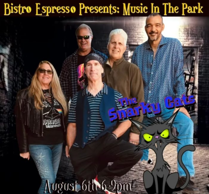 Catch The Snarky Cats at the Bistro Espresso Tonight!!