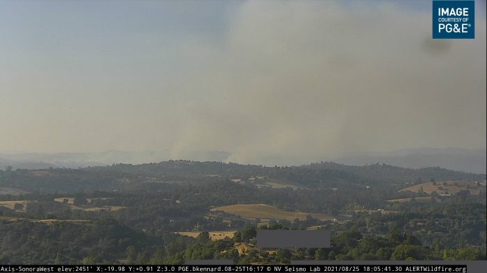 Smoke Output Starting to Drop on Airola Fire…Fingers Crossed