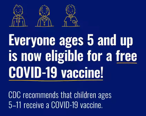 CDC Recommends Pediatric COVID-19 Vaccine for Children 5 to 11 Years