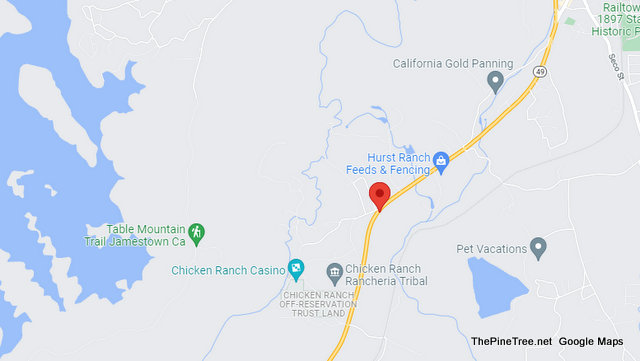 Traffic Update….Overturned Vehicle Collision Near Chicken Ranch Rd / Sr108