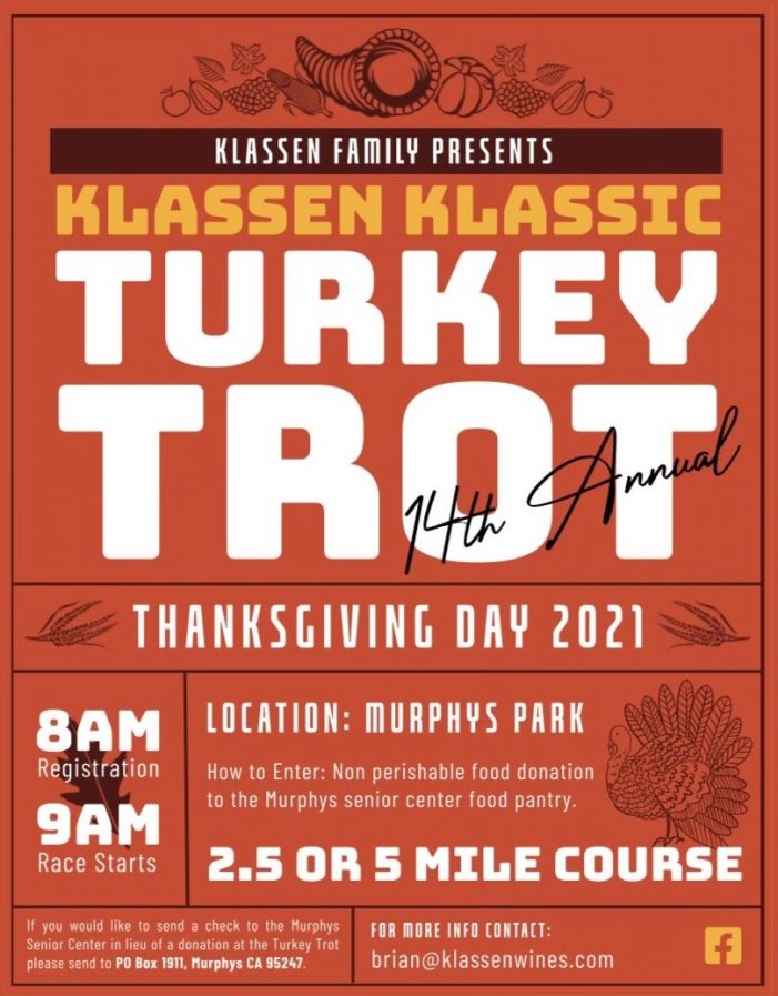 The Mighty Klassen Klassic Turkey Trot is Back on Thanksgiving Morning!