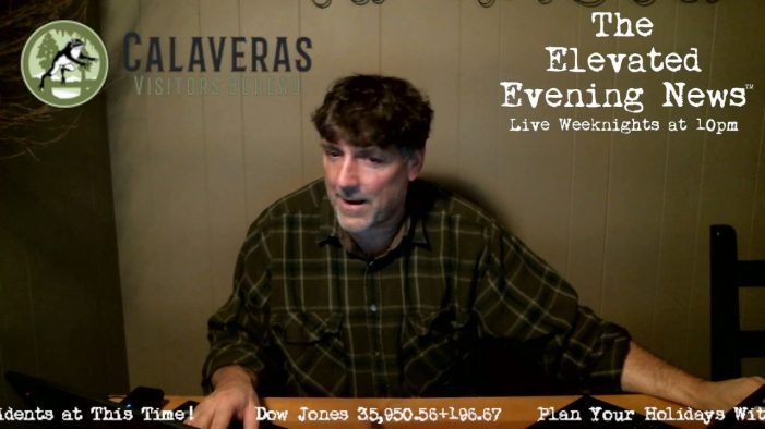 The Elevated Evening News™ Live Tonight at 10pm…..Our Christmas Weekend Preview Show is Below!