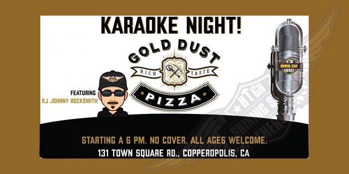 Family Karaoke at Gold Dust Pizza Copperopolis