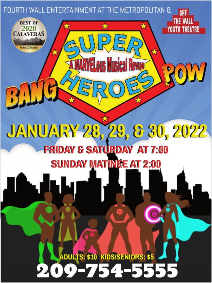 Super Heroes:  A Marvelous Musical Review @ The Metropolitan