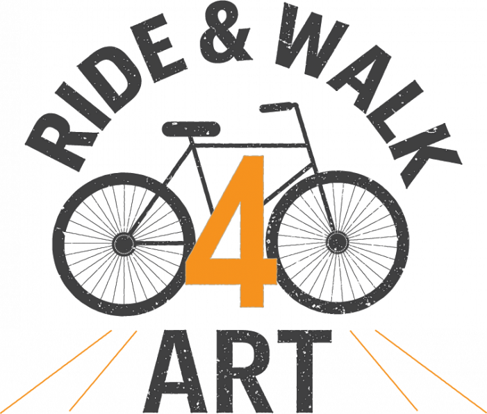 The 2022 Ride & Walk 4 Art Bicycle and Walk Event is March 20, 2022