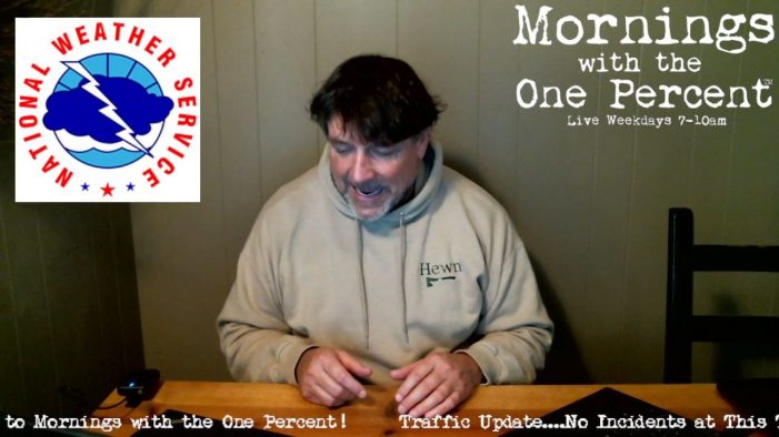Mornings with the One Percent™ Live Weekdays 7-10am, This Morning’s Replays are Below