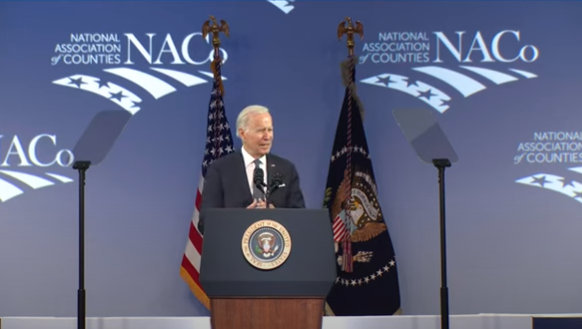 President Biden at the National Association of Counties 2022 Legislative Conference