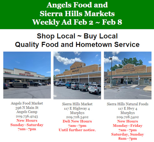 Angels Food and Sierra Hills Markets Weekly Ad Feb 2nd ~ 8th