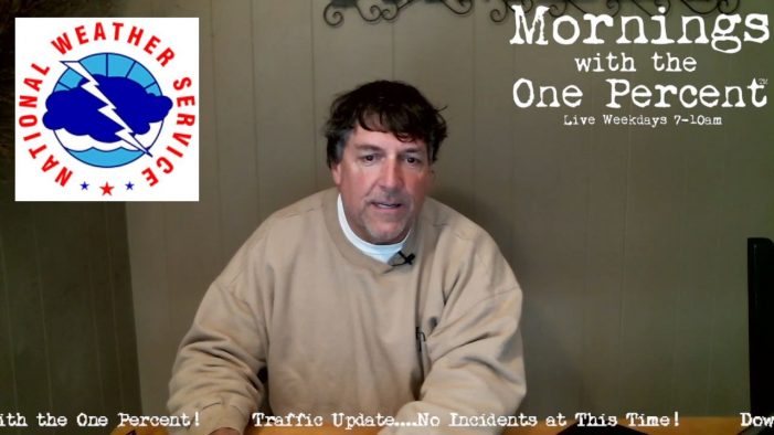 Mornings with the One Percent™ Will Start at 9am Today…This Morning’s Replay is Below