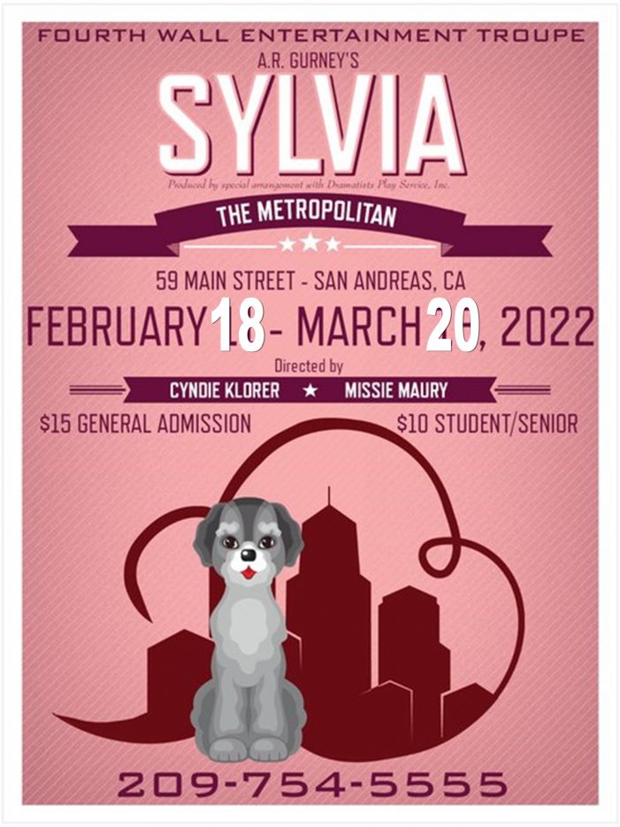 Sylvia at the Metropolitan Through March 20th