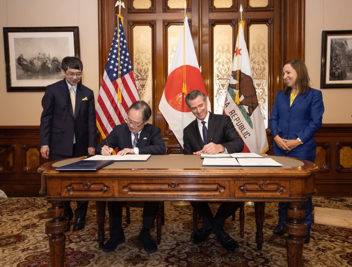 California and Japan Partner to Bolster Economic Relations and Trade, Tackle Climate Change