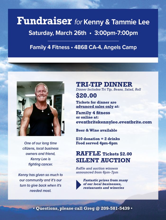 Fundraiser for Kenny & Tammie Lee on March 26