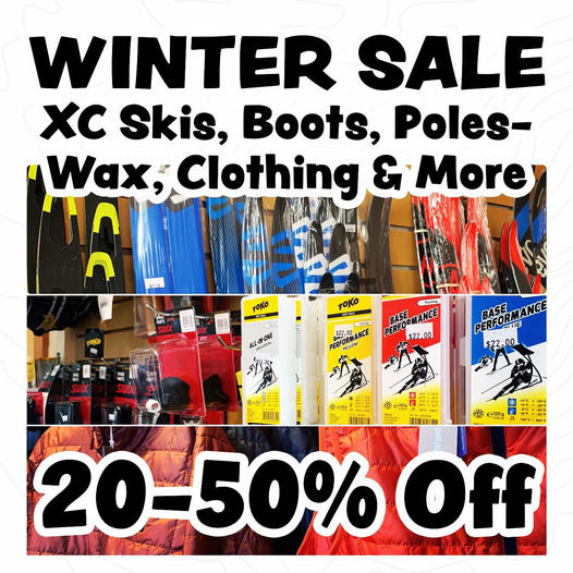 Huge Winter Sale at Bear Valley Adventure Company