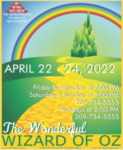 The Wonderful Wizard of Oz this Weekend at the Metropolitan