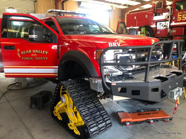 Bear Valley Fire Department’s New Fire Truck