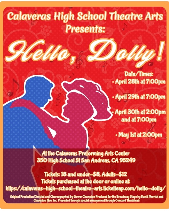 Hello Dolly – Calaveras High School Drama Production