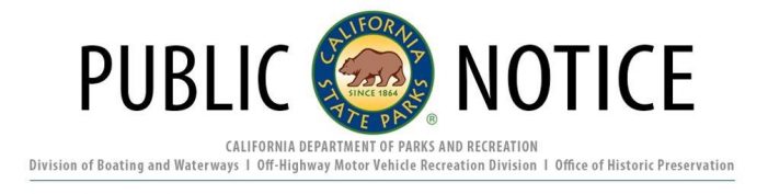 (Reminder) California State Parks to Hold Town Hall at Calaveras Big Trees State Park