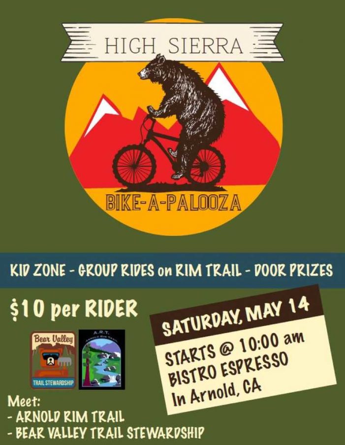 The High Sierra Bikeapalooza is May 14th!  Make Plans Now!