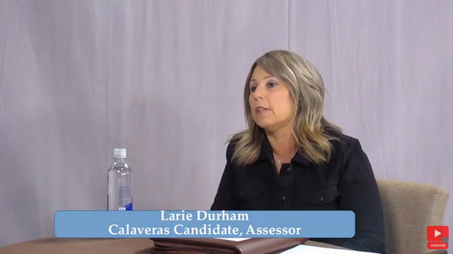 Election 2022 Calaveras Candidates – Assessor Candidate Larie Durham