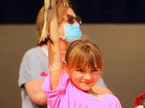 Bria Heintz to Defend Frog Jump Title With 'Skinny Legs'