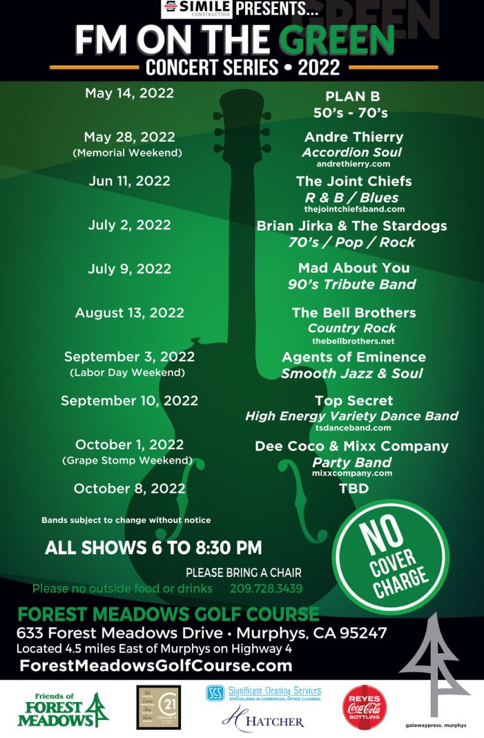 FM on the Green Concert Series with Andre Thierry on May 28th