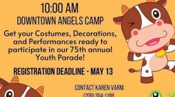 The 75th Annual Youth Parade is May 19 at 10am!  Don't Miss It!