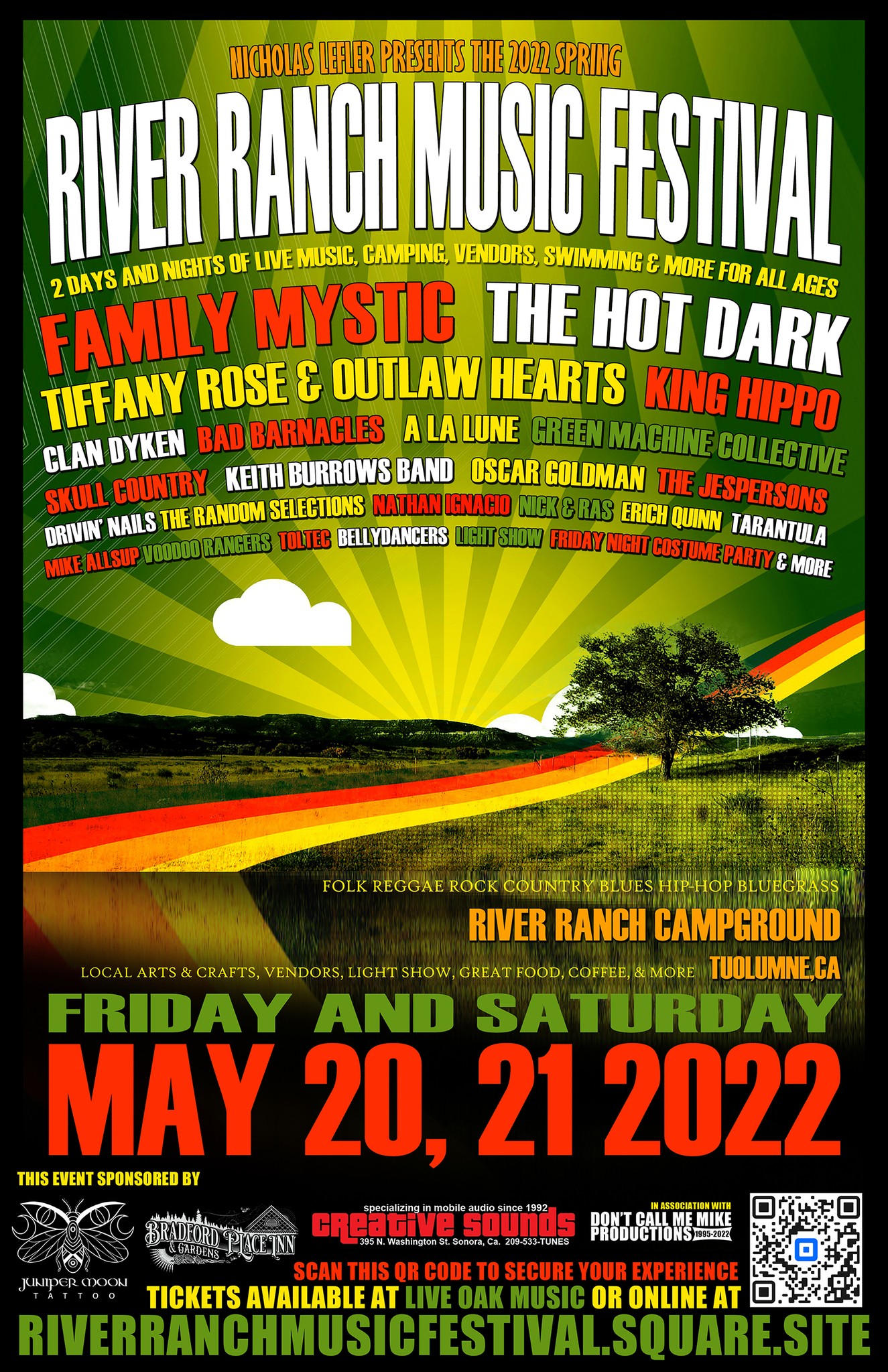 The 2022 River Ranch Music Festival The Pine Tree