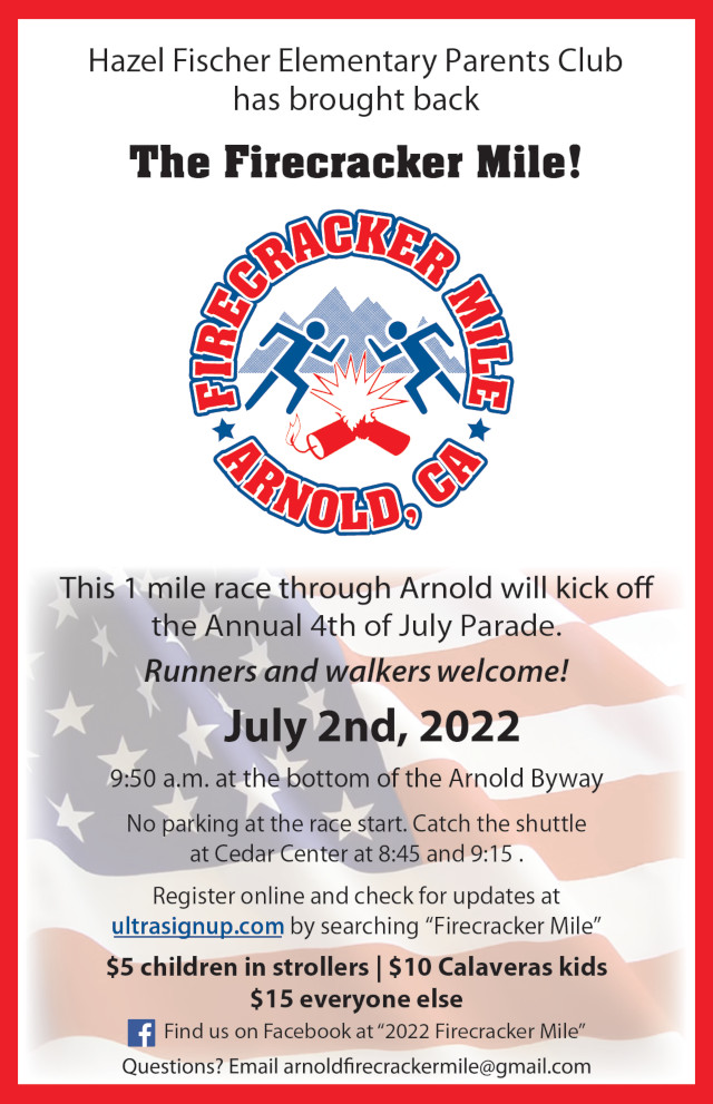 The Firecracker Mile Returns Better Than Ever After Covid Slumber!  Register Today!