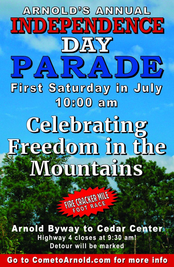 The 2022 GABA Arnold Independence Day Parade is Back on Hwy 4 & Better Than Ever