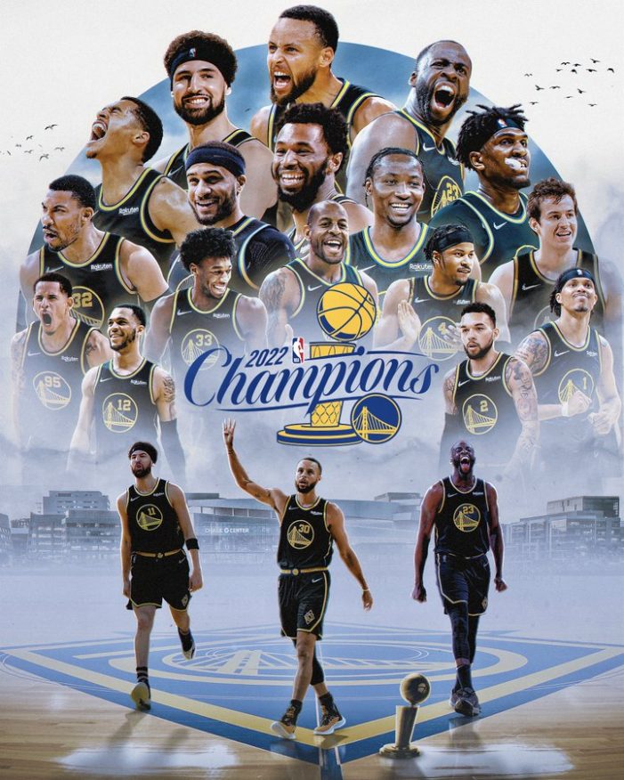 Warriors Capture 2022 NBA Championship, Stephen Curry Named Finals MVP!
