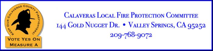 Urgent Need to Keep Local Firefighters & Vote Yes on Measure A