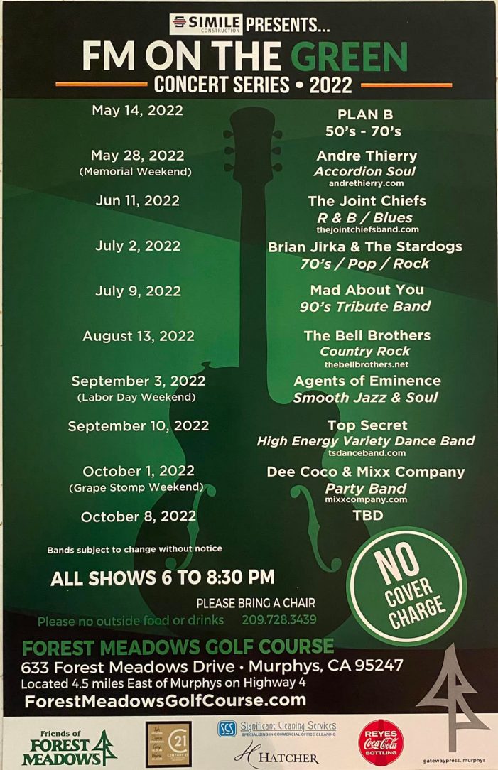 FM on The Green Concert Series Tonight with Star Dogs!