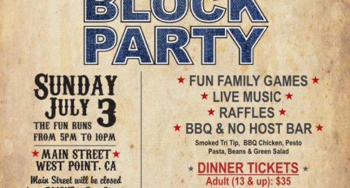 Make Plans to Attend the Lumberjack Day Committee West Point Block Party
