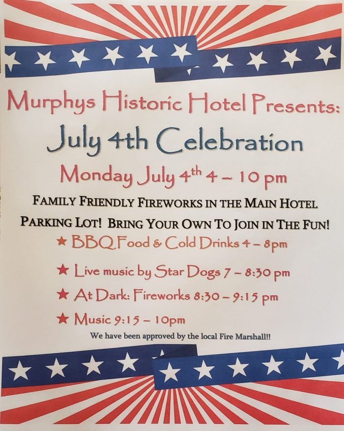 Family Fun 4th of July Celebration at Murphys Hotel