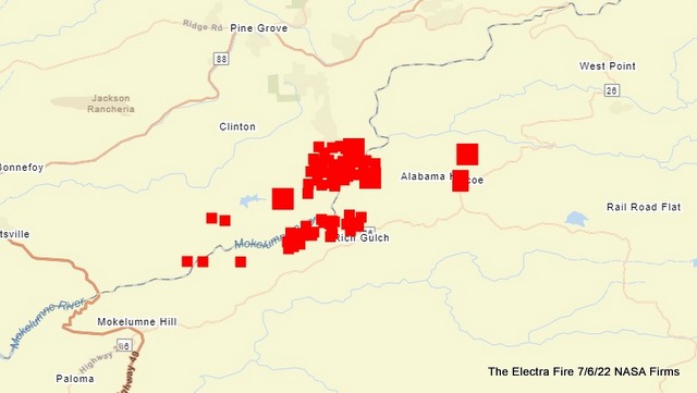 Electra Fire Hot Spots Dropping Fast in Latest Heat Map