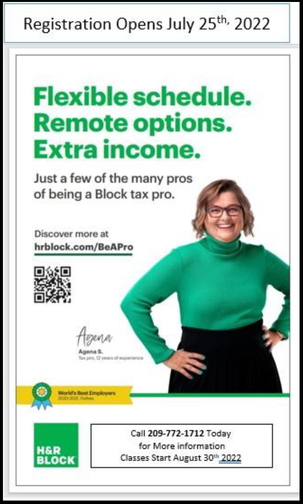 Join the H&R Block Team Today